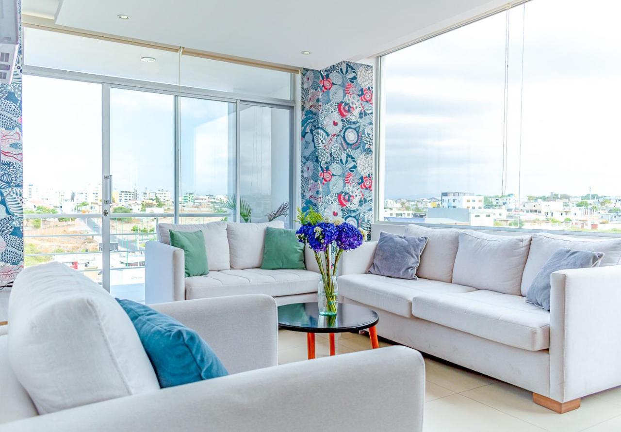 A7 Acqualina Ocean View&Pool 2 Dormitorios 1 Bano Capacidad 7 Personas Barrio Umina Manta Esterno foto